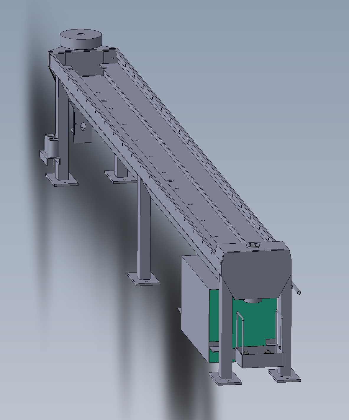 Hydraulic cylinder assembly bench Westrac » Metal West